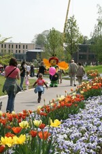 Die "schöne Helene vom Raumbachtal" - das Maskottchen der Gartenschau