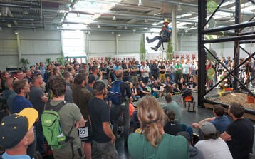 Bereits zum 20. Mal fand das Kletterforum im Rahmen der Deutschen Baumpflegetage statt.