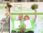 Luci Schaller und Nick Otte sind neue Norddeutsche Meister im Garten- und Landschaftsbau.