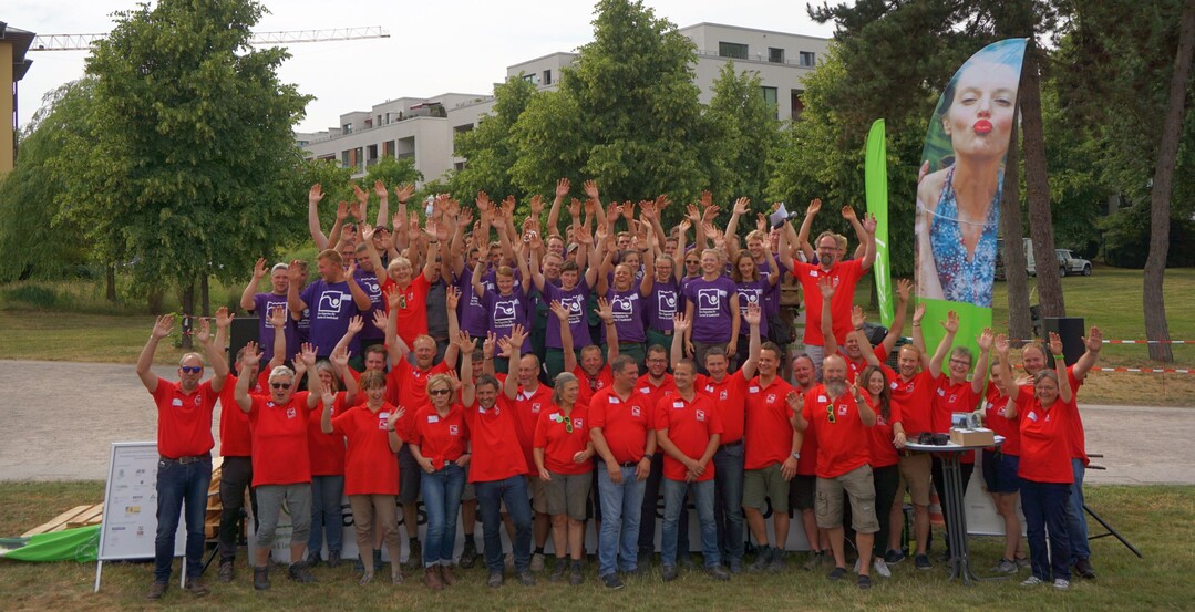 20 Teams gingen beim Landschaftsgrtner-Cup Nord vor dem Tierpark Hagenbeck ins Rennen.