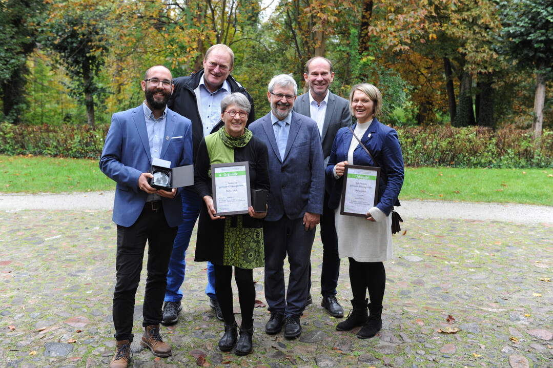 Sieger der Kategorie IV: Frau Birgit Quandt und B. Gerner und S. Thierbach Garten- und Landschaftsbau GbR