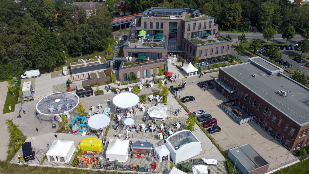 Das neue Haus der Grnen Verbnde in Oberhausen.