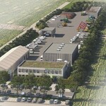 Visualisierung des neuen Betriebsgeländes