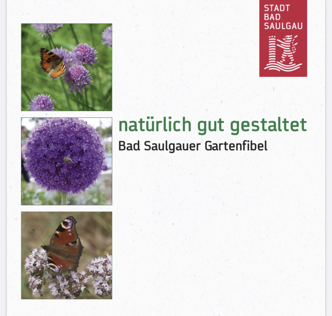 Die vom Umweltamt der Stadt Saulgau entwickelte Gartenfibel kann kostenlos heruntergeladen werden.