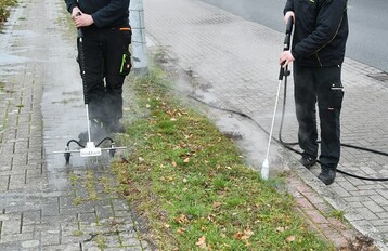 BioMant Sprhwagen und Lanze.
