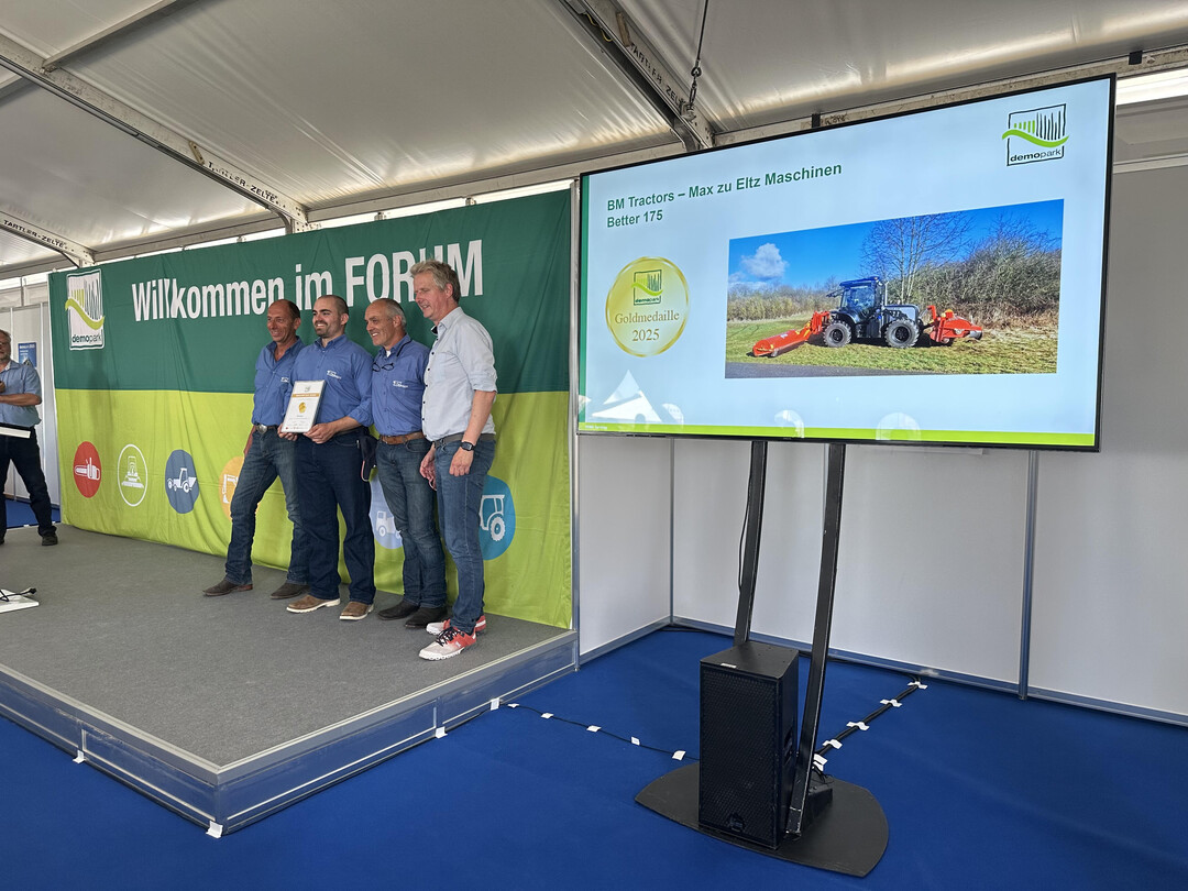 Auch das war Gold: BM Tractors - Max zu Eltz Maschinen fr den Better 175