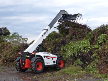 Der neue Bobcat TL 38.70 mit einer max. Hubkraft von 3800 kg und max. Hubhhe von 6975 mm