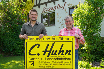 Richard Handwerk wird ab Juli neuer Inhaber und Geschftsfhrer des Wallrother Garten- und Landschaftsbauunternehmens C. Huhn