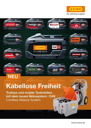 Herstellerbergreifendes CAS-System nicht nur fr mobile Trolleys und Tankstellen 