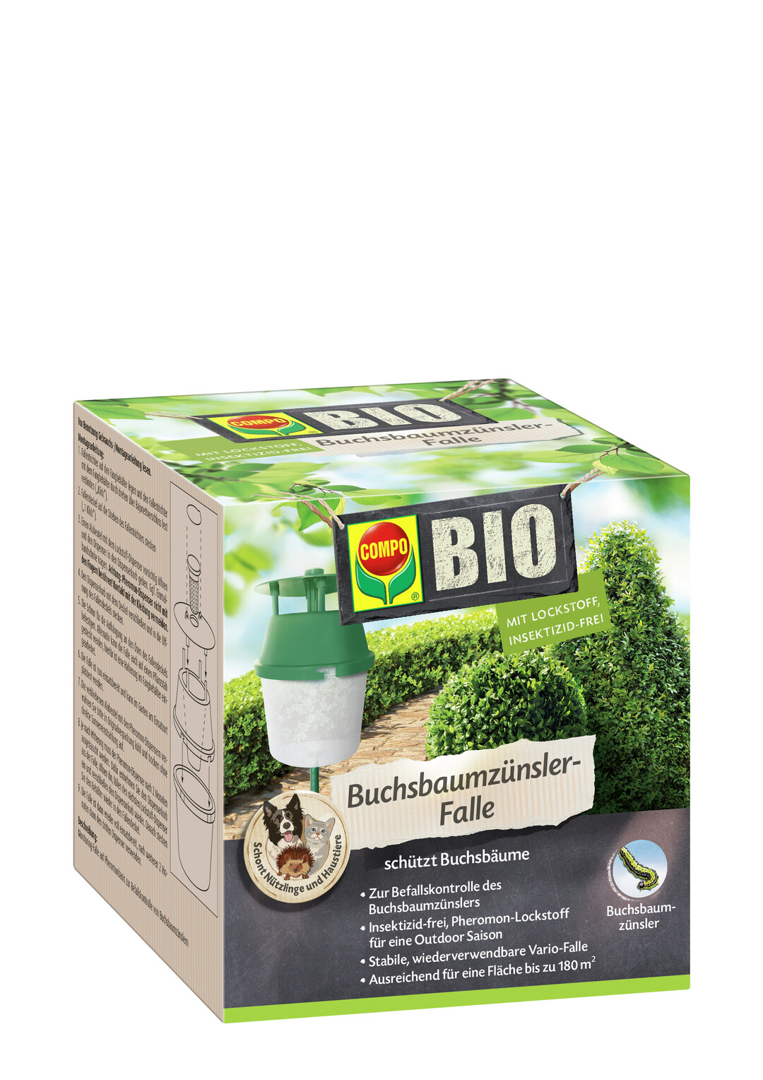 Bio-Buchsbaumznsler-Falle von Compo