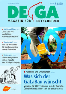 Cover DEGA GALABAU 51/2006