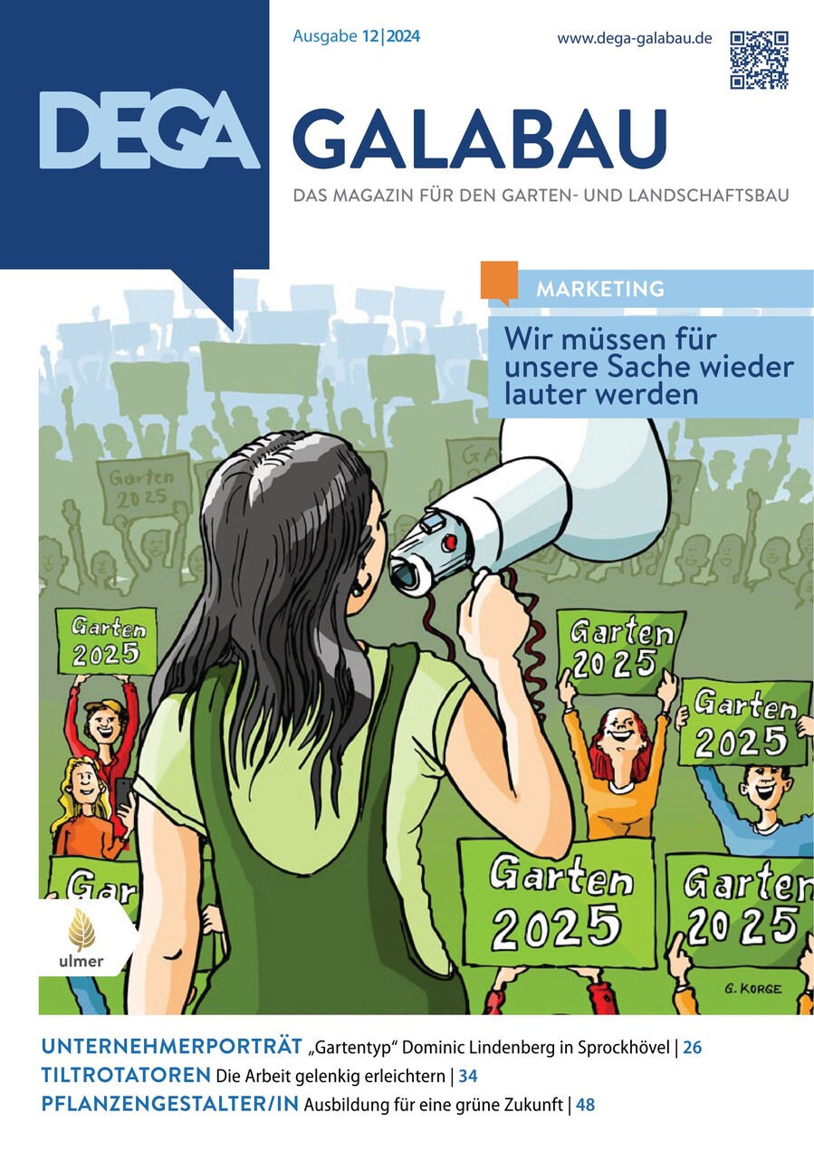 Wie nutzen Sie das OnlineBerichtsheft? DEGA GALABAU das Magazin für