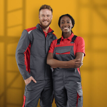 Die neue eigene Kollektion im DBL Mietservice: DBL Forward macht es leicht, Profis mit moderner Workwear funktional auszustatten.