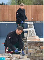 ... wie der Bau von Livingpools unter Biotop-Lizenz, für die Firma einer der Schwerpunkte.