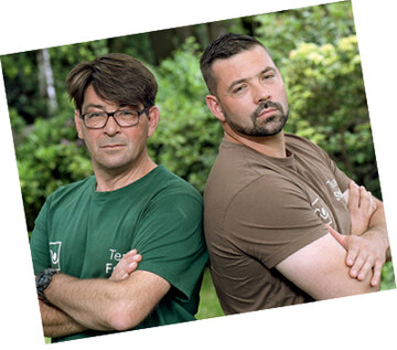 Frank Riese und Stefan Schatz sollen nach dem Fernsehgarten um die Gunst des Sonntagspublikums kmpfen.