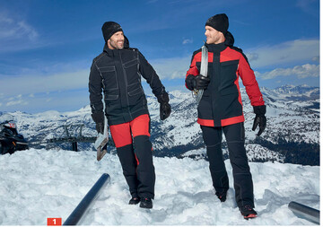 Die Serie e.s. dynashield von Engelbert Strauss ist robust, warm und dabei flexibel in der Bewegung.