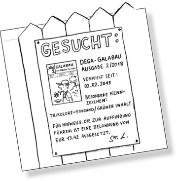 Viele alte und neue Geschichten von Stefan Leszko finden Sie in seinem neuen Buch „Was Sie schon immer ber Grtner wissen wollten, aber bisher nicht zu fragen wagten" und dem Vorlufer „Grtner, der schnste Beruf der Welt". Beide Bcher sind (Nummer 1 nur noch als E-Book!) ber www.dega-galabau.de, Webcode dega2129) zu beziehen.