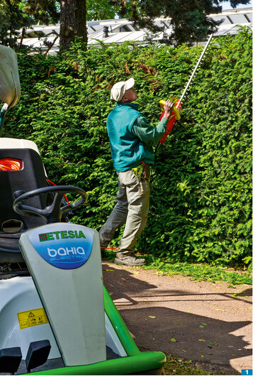Als Zubehr gibt es von Etesia einen Converter zum Betrieb von Elektrogerten.