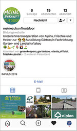 Mit meinezukunftoutdoor" wollen die drei GaLaBau-Betriebe um Azubis werben.