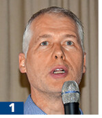 Markus Reher moderierte auch das 18. Symposium.