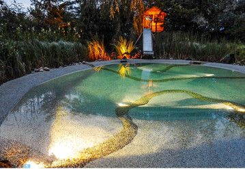 In den neuen Biodesign-Pools sind der Formgebung kaum Grenzen gesetzt.