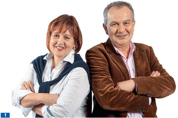 Dagmar und Peter Bohr sind seit ber 30 Jahren auch unternehmerisch ein Team.