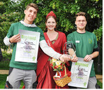 Jeremy Lidtke und Julian Schnauß holten sich auf der Landesgartenschau Wittstock die Tickets für Heilbronn.