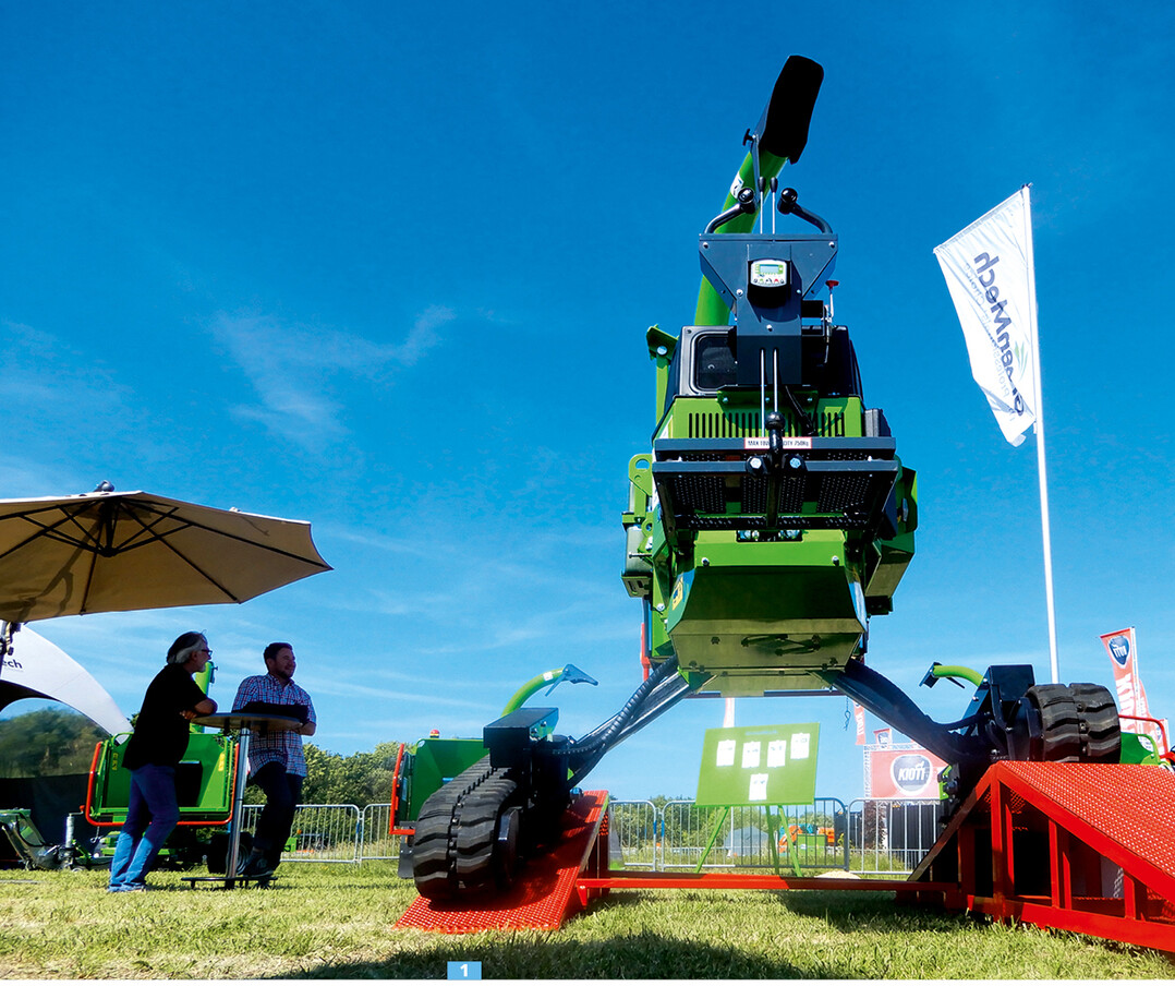 GreenMech bekam zu Recht auch schon eine Innovationsmedaille für das exzellente Fahrwerk.