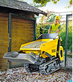 Nach Angaben von Wacker Neuson sind Raupendumper mit Selbstladeeinrichtung wie dieses Modell DT10 beliebt.