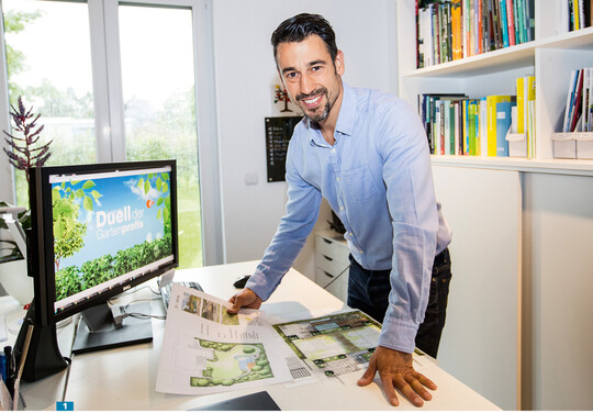 Davit Arican ist Netzwerker. Wie er arbeitet, verrt auch der Imagefilm (QR-Code).
