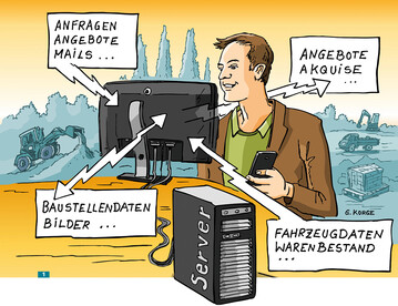 Die meisten Vorgnge zwischen Baustellen, Kunden, Lieferanten und Bro sind ohne digitale Werkzeuge kaum noch denkbar. Marketing, auch Mitarbeiter- und Azubiakquise, sind heute in Social-Media-Kanlen oft am erfolgreichsten.