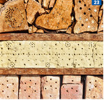 Der Fantasie sind bei der Gestaltung von Nisthilfen kaum Grenzen gesetzt.