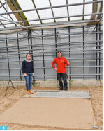 Bujar Feka nach der praktischen Bewertung in der LVG Rostrup