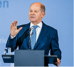 Bundesfinanzminister Olaf Scholz erklärte die temporäre Mehrwertsteuersenkung.
