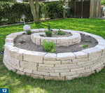 Auch dieses Material eignet sich für GaLaBau-Formate wie Kräuterschnecken.