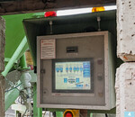 Kunden können bei Geiger Karten für unterschiedlich große Betonchargen kaufen. Der Chipkartenleser liest die bestellte Menge aus und setzt den Mischprozess in Gang.