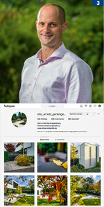 Für Andreas Käpplinger von Otto Arnold ist Instagram Akquise. Mit eigenen Bildern promotet er die Gestaltungsqualität der Firma aus Leinfelden.