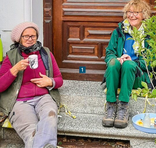  Doris Meyer (li.) und Cordula Hamann 