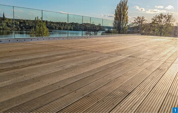  Dachterrassen sind Teil des Gebudes und folgen anderen Regeln als ebenerdige Bauwerke. 