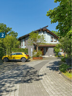 Geschmackvoll gestaltet: Der zukünftige Firmensitz liegt am Stadtrand von Oelde.