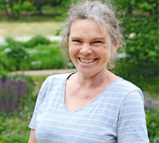  Agathe Kirres hat sich mit ihrem Team auf Pflanzung und Pflege spezialisiert. Ihre Expertise ist auch in Parks gefragt. 