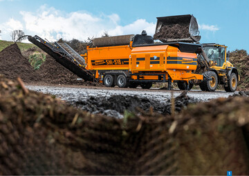 Doppstadt bietet mit seinem aktuellen Modell 518.2 eine Flle an Standards und Optionen fr die Verarbeitung von vielen verschiedenen Aufgabematerialien.