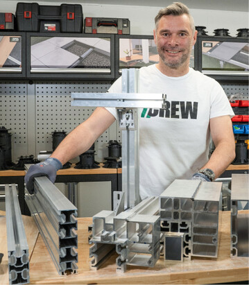 Steffen Hartlieb beantwortet alle Fragen rund um das Montagesystem.