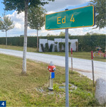 Eingang zum Betriebshof in Ed