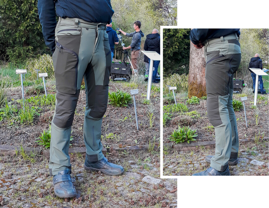 Der Autor ist mit der Hose Schöffel Pro sehr zufrieden: viel Bewegungsfreiheit, gute Passform, viele Taschen und angenehm auf der Haut.