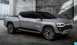 Die Stellantis-Tochter RAM Truck zeigte auf der CES 2023 den elektrisch angetriebenen RAM 1500 Revolution BEV als Concept Car.