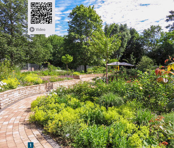Sinnesgarten im Rahmen des GLEKS-Projektes der Hanauer Eugen-Kaiser-Schule