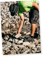 Die Rohstoffe finden sich am Strand