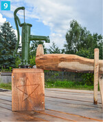 Dazu gehörte der Wasserspielplatz ebenso ...