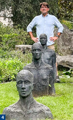 Künstlerische Gartengestaltung ist Rieses Leidenschaft.